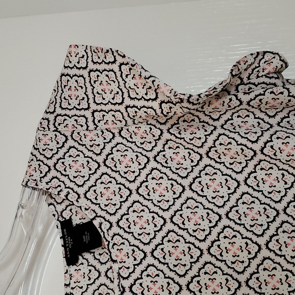 Ann Taylor print Shell Top szMP - Picture 6 of 9